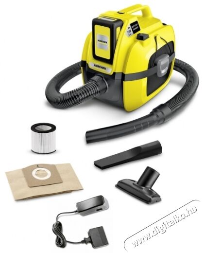 Karcher WD 1 1.198-301.0 többfunkciós porszívó Háztartás / Otthon / Kültér - Porszívó / takarítógép - Porzsákos porszívó - 362141