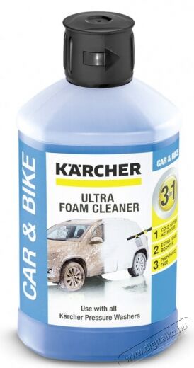 Karcher Ultra habtisztító (1L) - habosító fejhez (6.295-743.0) Háztartás / Otthon / Kültér - Porszívó / takarítógép - Egyéb kiegészítő - 327835