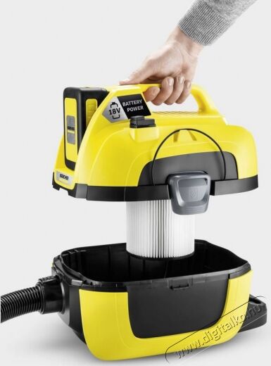 Karcher WD 1 1.198-301.0 többfunkciós porszívó Háztartás / Otthon / Kültér - Porszívó / takarítógép - Porzsákos porszívó - 362141