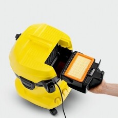 Karcher WD 4 nedves-száraz porszívó (1.348-110.0) Háztartás / Otthon / Kültér - Porszívó / takarítógép - Száraz-nedves takarítógép - 304514