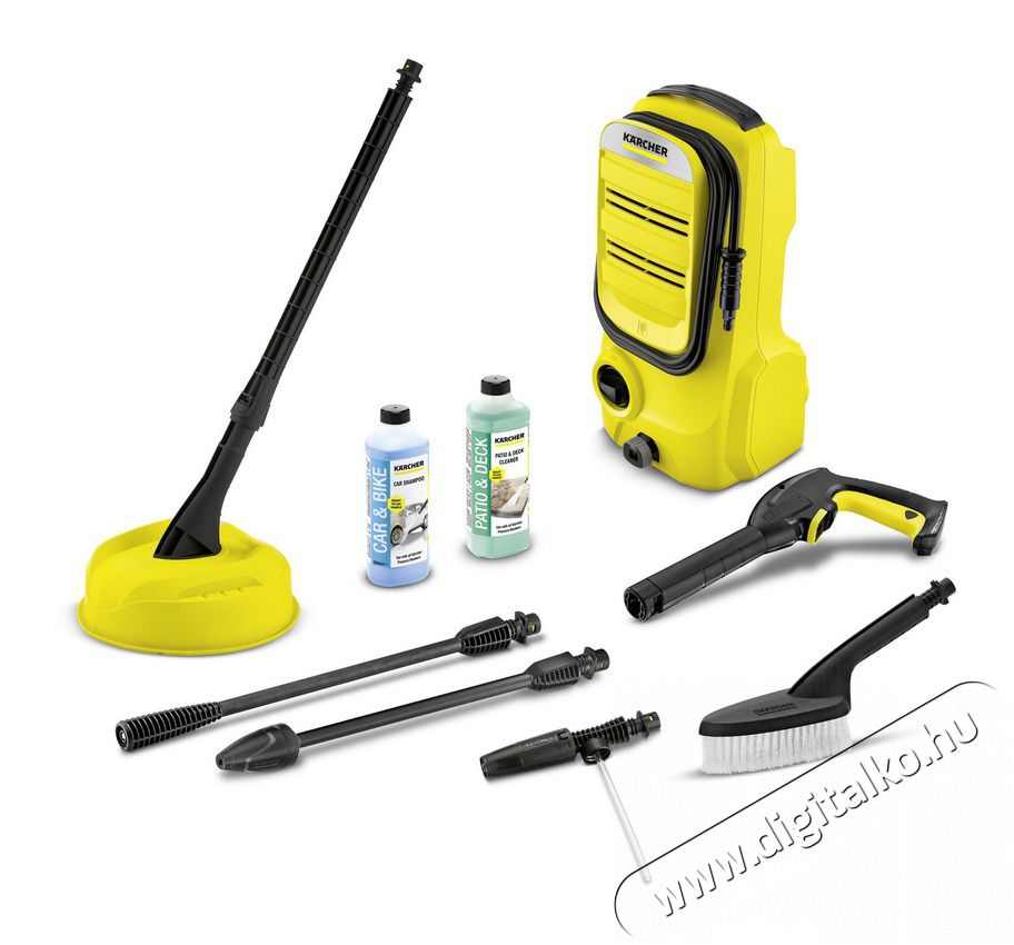 Karcher K 2 Compact Car&Home T150 magasnyomású mosó (1.673-509.0) Háztartás / Otthon / Kültér - Tisztító / mosó - Nagynyomású mosó - 351044
