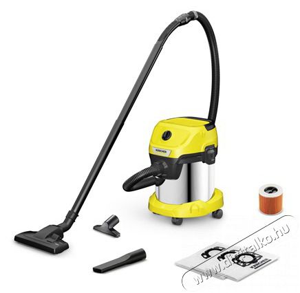 Karcher WD 3 S V-15/6/20 Home 1.628-150.0 Multifunkciós porszívó Háztartás / Otthon / Kültér - Porszívó / takarítógép - Száraz-nedves takarítógép - 383092