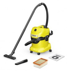 Karcher WD 4 V-20/5/22 1.628-201.0 Multifunkciós porszívó Háztartás / Otthon / Kültér - Porszívó / takarítógép - Porzsákos porszívó - 393003