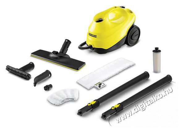 Karcher 1.513-124.0 SC 3 EasyFix sárga gőztisztító Háztartás / Otthon / Kültér - Tisztító / mosó - Kézi gőztisztító / gőzborotva - 397961