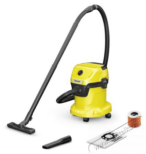 Karcher Kärcher 1.628-104.0 WD 3 V-15/4/20 száraz-nedves porszívó Háztartás / Otthon / Kültér - Porszívó / takarítógép - Porzsákos porszívó - 501533
