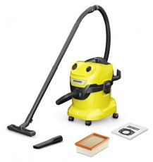 Karcher Kärcher 1.628-209.0 WD 4 V-20/5/22 száraz-nedves porszívó Háztartás / Otthon / Kültér - Porszívó / takarítógép - Porzsákos porszívó - 501535