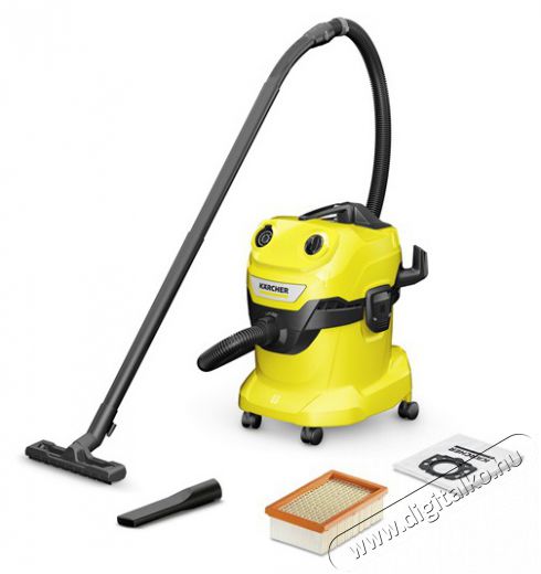 Karcher Kärcher 1.628-209.0 WD 4 V-20/5/22 száraz-nedves porszívó Háztartás / Otthon / Kültér - Porszívó / takarítógép - Porzsákos porszívó - 501535