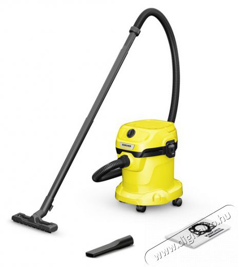 Karcher Kärcher 1.628-003.0 WD 2 Plus V-15/4/18 száraz-nedves porszívó Háztartás / Otthon / Kültér - Porszívó / takarítógép - Száraz-nedves takarítógép - 502475