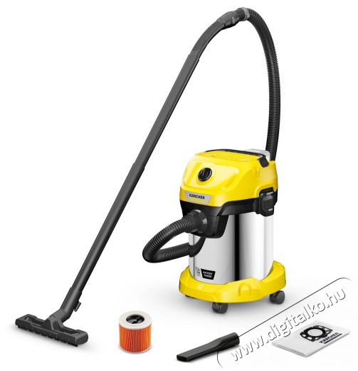 Karcher WD 3-18 S Háztartás / Otthon / Kültér - Porszívó / takarítógép - Száraz-nedves takarítógép - 511070