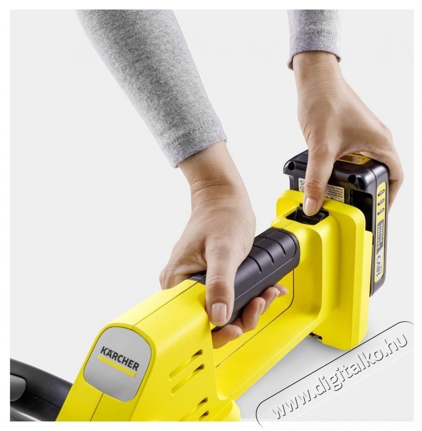 Karcher HGE 3-18 akkumul&aacute;tork&eacute;szlet EU, 18 V, v&aacute;g&aacute;si hossz 50 cm, fogt&aacute;vols&aacute;g 22 mm, tartalma: 18 V 2,0 Ah akkumul&aacute;tor + t&ouml;ltő H&aacute;ztart&aacute;s / Otthon / K&uuml;lt&eacute;r - K&uuml;lt&eacute;r / kerti term&eacute;k / grill - S&ouml;v&eacute;ny / k&eacute;zi fű &eacute;s lomb v&aacute;g&oacute; - 535378