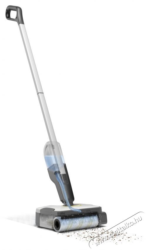 Karcher 1.056-206.0 FC 2-4 Batter Set 2B Duo Kem&eacute;nypadl&oacute; tiszt&iacute;t&oacute;, 2db cser&eacute;lhető akkuml&aacute;torral &eacute;s t&ouml;ltők&eacute;sz&uuml;l&eacute;kel, 200ml tart&aacute;ly, 20 perc &uuml;zemidő, Feh&eacute;r/Fekete H&aacute;ztart&aacute;s / Otthon / K&uuml;lt&eacute;r - Tiszt&iacute;t&oacute; / mos&oacute; - Gőz&ouml;lős padl&oacute;tiszt&iacute;t&oacute; - 536950