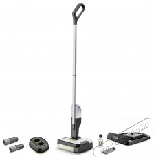 Karcher 1.056-206.0 FC 2-4 Batter Set 2B Duo Kem&eacute;nypadl&oacute; tiszt&iacute;t&oacute;, 2db cser&eacute;lhető akkuml&aacute;torral &eacute;s t&ouml;ltők&eacute;sz&uuml;l&eacute;kel, 200ml tart&aacute;ly, 20 perc &uuml;zemidő, Feh&eacute;r/Fekete H&aacute;ztart&aacute;s / Otthon / K&uuml;lt&eacute;r - Tiszt&iacute;t&oacute; / mos&oacute; - Gőz&ouml;lős padl&oacute;tiszt&iacute;t&oacute; - 536950