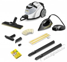 Karcher 1.512-661.0 SC 5 EasyFix Iron gőztiszt&iacute;t&oacute;, 2250W, 4.2bar, 1.5l, 3 perc felmeleged&eacute;s, Feh&eacute;r/Fekete H&aacute;ztart&aacute;s / Otthon / K&uuml;lt&eacute;r - Tiszt&iacute;t&oacute; / mos&oacute; - Gőz&ouml;lős padl&oacute;tiszt&iacute;t&oacute; - 536946