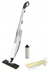 Karcher 1.513-500.0 SC 2 Upright gőztiszt&iacute;t&oacute;, 1600W, Gőz&aacute;raml&aacute;s szab&aacute;lyoz&aacute;s, K&eacute;tfokozat&uacute; &aacute;ll&iacute;t&aacute;s, Padl&oacute;t&iacute;pust&oacute;l f&uuml;ggően, V&iacute;zkőold&oacute; patron, Feh&eacute;r/Fekete H&aacute;ztart&aacute;s / Otthon / K&uuml;lt&eacute;r - Tiszt&iacute;t&oacute; / mos&oacute; - Gőz&ouml;lős padl&oacute;tiszt&iacute;t&oacute; - 536944