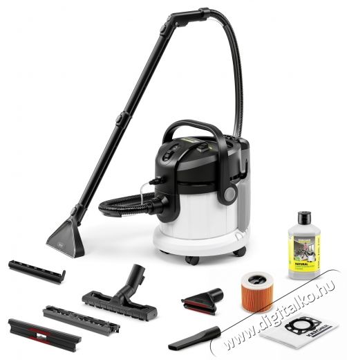 Karcher SE 4 N1 1.081-155.0 3in1 mos&oacute;- porsz&iacute;v&oacute;, 1000W, Befecskendez&eacute;ssel, Sz&iacute;v&aacute;s &eacute;s nedves-sz&aacute;raz sz&iacute;v&oacute; funkci&oacute;val, Szőnyeg &eacute;s textil tiszt&iacute;t&aacute;s, Feh&eacute;r H&aacute;ztart&aacute;s / Otthon / K&uuml;lt&eacute;r - Porsz&iacute;v&oacute; / takar&iacute;t&oacute;g&eacute;p - Porzs&aacute;kos porsz&iacute;v&oacute; - 536949