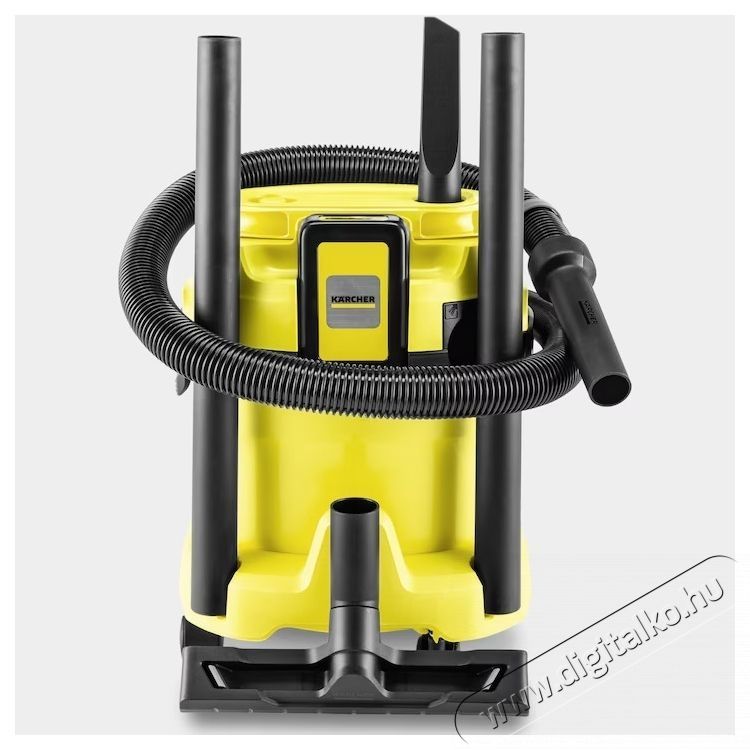 Karcher WD 2-18 V Battery Set Akkus sz&aacute;raz-nedves porsz&iacute;v&oacute;, 12L tart&aacute;ly, 1.8m sz&iacute;v&oacute;cső, F&uacute;v&oacute; funkci&oacute;, 18 V akkumul&aacute;tor &eacute;s t&ouml;ltő, S&aacute;rga/Fekete H&aacute;ztart&aacute;s / Otthon / K&uuml;lt&eacute;r - Porsz&iacute;v&oacute; / takar&iacute;t&oacute;g&eacute;p - Porzs&aacute;kos porsz&iacute;v&oacute; - 536957