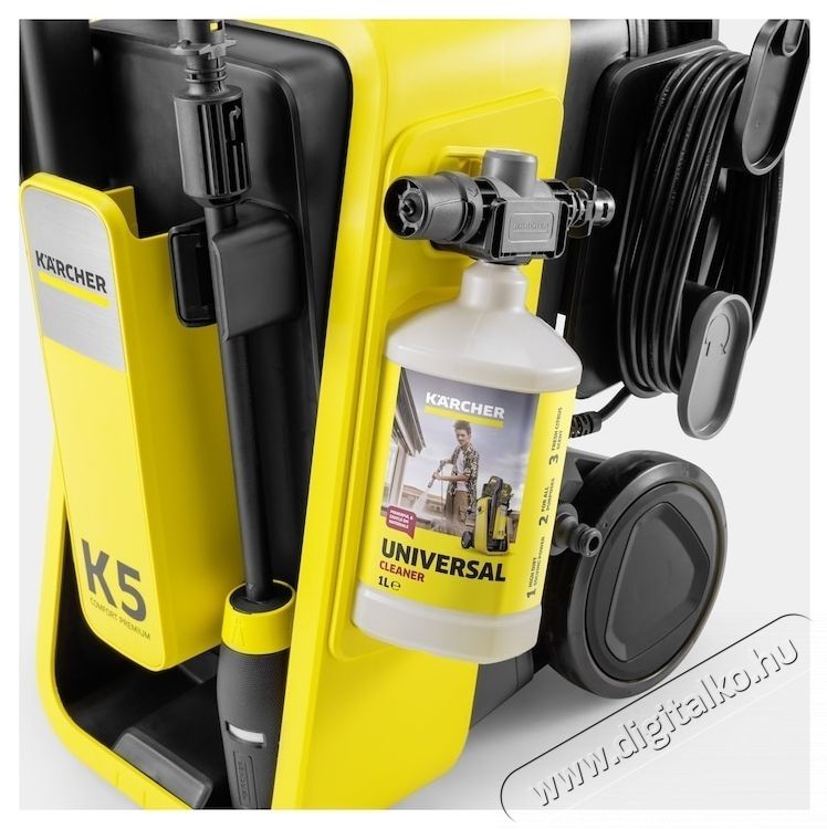 Karcher K 5 Comfort Premium Home EU magasnyom&aacute;s&uacute; mos&oacute;, teljes&iacute;tm&eacute;ny 2100 W H&aacute;ztart&aacute;s / Otthon / K&uuml;lt&eacute;r - Tiszt&iacute;t&oacute; / mos&oacute; - Nagynyom&aacute;s&uacute; mos&oacute; - 535380