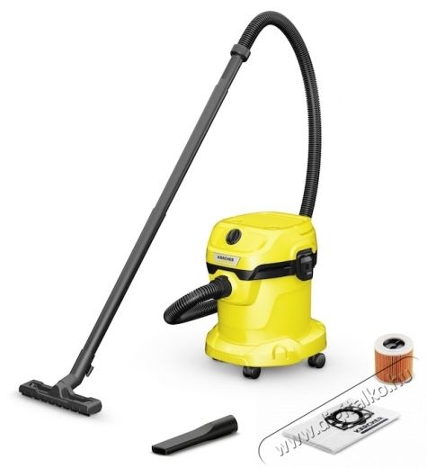 Karcher WD 2 Plus V-15/6/18/C nedves-sz&aacute;raz porsz&iacute;v&oacute;, S&aacute;rga/Fekete H&aacute;ztart&aacute;s / Otthon / K&uuml;lt&eacute;r - Porsz&iacute;v&oacute; / takar&iacute;t&oacute;g&eacute;p - Porzs&aacute;kos porsz&iacute;v&oacute; - 536948
