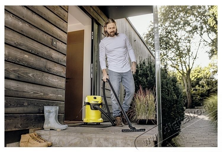 Karcher WD 3 V-19/6/20 nedves-sz&aacute;raz porsz&iacute;v&oacute;, S&aacute;rga/Fekete H&aacute;ztart&aacute;s / Otthon / K&uuml;lt&eacute;r - Porsz&iacute;v&oacute; / takar&iacute;t&oacute;g&eacute;p - Porzs&aacute;kos porsz&iacute;v&oacute; - 536958