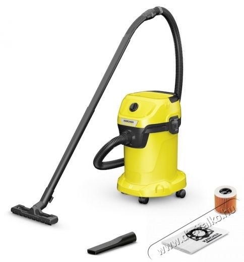 Karcher WD 3 V-19/6/20 nedves-sz&aacute;raz porsz&iacute;v&oacute;, S&aacute;rga/Fekete H&aacute;ztart&aacute;s / Otthon / K&uuml;lt&eacute;r - Porsz&iacute;v&oacute; / takar&iacute;t&oacute;g&eacute;p - Porzs&aacute;kos porsz&iacute;v&oacute; - 536958