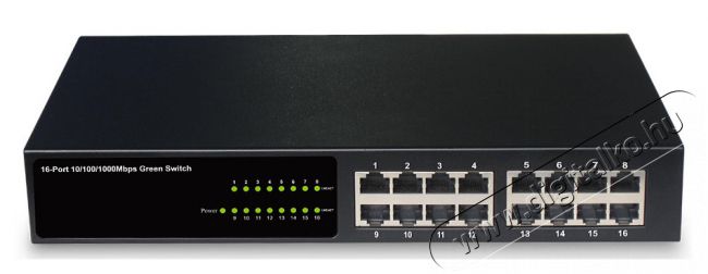 Kasda KS1016 16 portos IEEE 802 stackelhető switch Iroda és számítástechnika - Hálózat - Switch - 320281