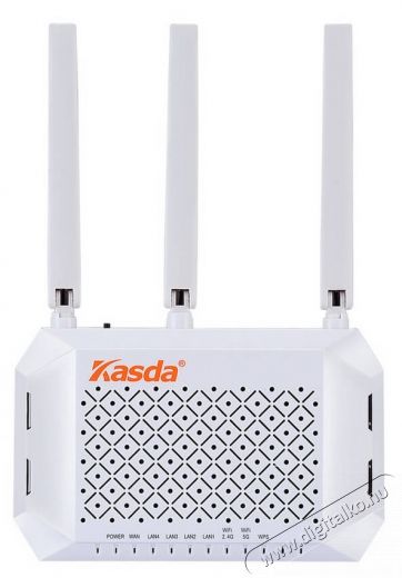 Kasda KW6512 Wi-Fi Router - feh&eacute;r Iroda &eacute;s sz&aacute;m&iacute;t&aacute;stechnika - H&aacute;l&oacute;zat - Router - 320283