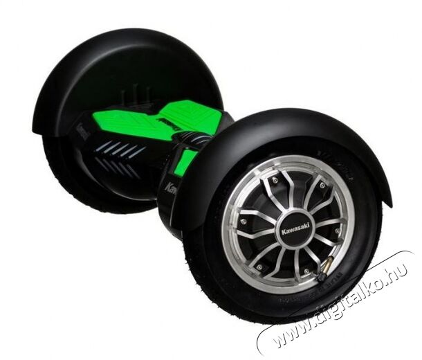 Kawasaki 10 hoverboard elektromos robogó - fekete Háztartás / Otthon / Kültér - Játék / Sport - Roller / segway / gördeszka - 350470