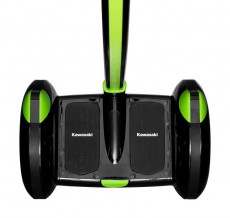 Kawasaki KX-ST14.0 Hoverboard kormányszárral - fekete/zöld Háztartás / Otthon / Kültér - Játék / Sport - Roller / segway / gördeszka - 350472