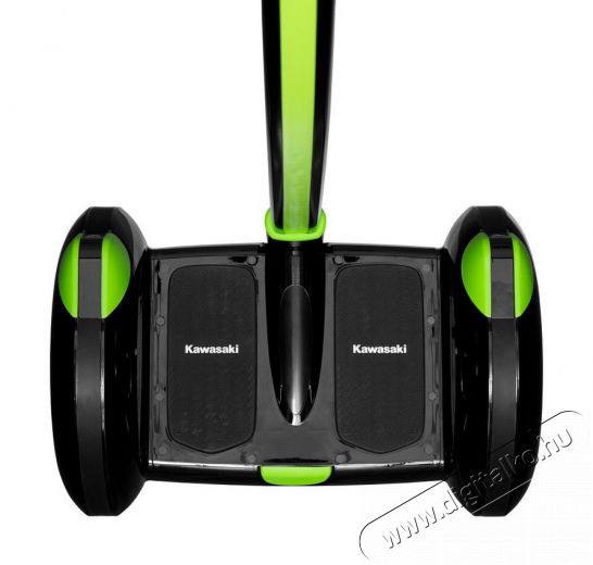 Kawasaki KX-ST14.0 Hoverboard kormányszárral - fekete/zöld Háztartás / Otthon / Kültér - Játék / Sport - Roller / segway / gördeszka - 350472