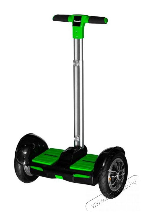 Kawasaki KX-ST10.1 Hoverboard kormányszárral - fekete Háztartás / Otthon / Kültér - Játék / Sport - Roller / segway / gördeszka - 350471