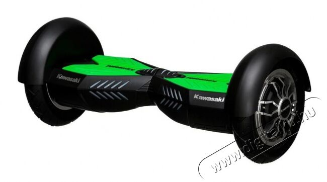 Kawasaki 10 hoverboard elektromos robogó - fekete Háztartás / Otthon / Kültér - Játék / Sport - Roller / segway / gördeszka - 350470