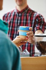 KeepCup bögre Brew Cork Black 340 ml M Konyhai termékek - Edény - Termosz - 503719