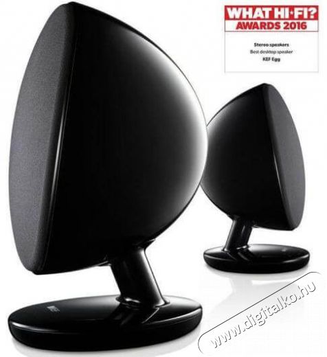KEF EGG Fekete Audio-Video / Hifi / Multimédia - Hordozható, vezeték nélküli / bluetooth hangsugárzó - Hordozható, vezeték nélküli / bluetooth hangsugárzó - 337879