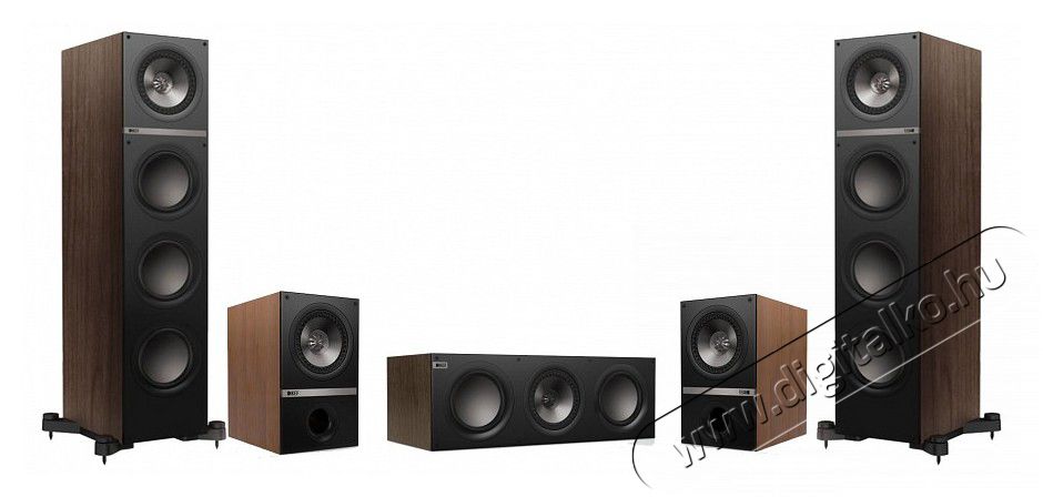 KEF Q 700 nagy szett (Q700+Q300+Q600c) 5.0 hangfal szett - dió Audio-Video / Hifi / Multimédia - Hangfal - Hangfalszett - Hangfalszett - 280604