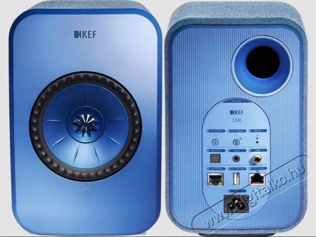 KEF LSX - kék Audio-Video / Hifi / Multimédia - Hordozható, vezeték nélküli / bluetooth hangsugárzó - Hordozható, vezeték nélküli / bluetooth hangsugárzó - 345006