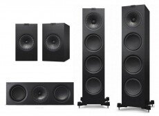 KEF Q750 nagy szett ( Q350 + Q750 + Q650c ) 5.0 hangfal szett - fekete Audio-Video / Hifi / Multimédia - Hangfal - Hangfalszett - Hangfalszett - 331526
