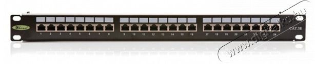 KELine KE-Line Giga KOMPAKT 24port CAT5E patch panel RJ45/u Iroda és számítástechnika - Hálózat - Hálózati kiegészítő - 396254