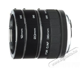 Kenko DG Makró közgyűrű sor 12/20/36mm (Nikon AF) Fotó-Videó kiegészítők - Objektív kiegészítő - Közgyűrű - 261453