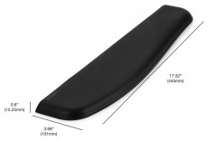 Kensington 10-20 mm fekete zselés billentyűzet csuklótámasz Iroda és számítástechnika - Egyéb számítástechnikai termék - 396560