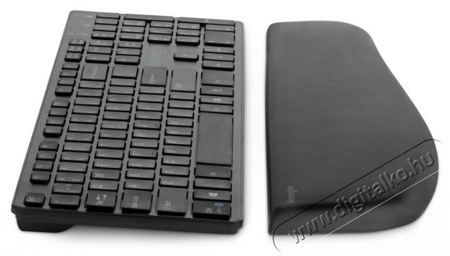 Kensington 10 mm fekete zselés billentyűzet csuklótámasz Iroda és számítástechnika - Egyéb számítástechnikai termék - 396520