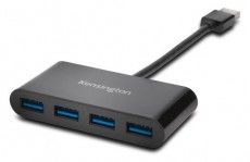 Kensington 4 portos USB 3.0 Hub (336108) Iroda és számítástechnika - Notebook kiegészítő - USB hub / elosztó - 396576