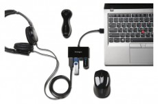 Kensington 4 portos USB 3.0 Hub (336108) Iroda és számítástechnika - Notebook kiegészítő - USB hub / elosztó - 396576