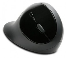 Kensington Pro Fit Ergo Fekete vezeték nélküli vertikális egér Iroda és számítástechnika - Egér - Vezeték nélküli egér - 396636