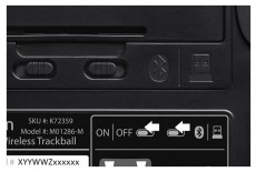 Kensington Expert vezeték nélküli hanyattegér Iroda és számítástechnika - Egér - Vezeték nélküli egér - 416035