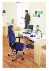 Kensington ergonomiai csuklótámaszos kék egérpad Iroda és számítástechnika - Egér - Egérpad - 450633
