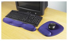 Kensington ergonomiai csuklótámaszos kék egérpad Iroda és számítástechnika - Egér - Egérpad - 450633