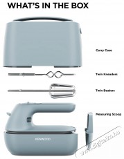 Kenwood QUICKMIX GO HMP40.000GY Kézi mixer Konyhai termékek - Konyhai kisgép (előkészítés / feldolgozás) - Kézi mixer - 505487