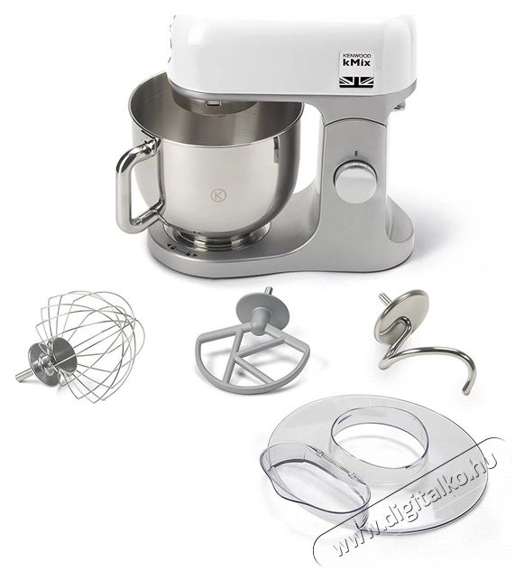 Kenwood KMX750WH kMix feh&eacute;r konyhai robotg&eacute;p (&Uacute;jracsomagolt) Konyhai term&eacute;kek - Konyhai kisg&eacute;p (elők&eacute;sz&iacute;t&eacute;s / feldolgoz&aacute;s) - Konyhai robotg&eacute;p - 506259