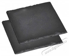 Kesper Négyzet alakú pala tálalólap készlet 20x20 cm Háztartás / Otthon / Kültér - Egyéb háztartási termék - 504507