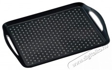 Kesper Műanyag, csúszásmentes fekete tálalótálca 45,5 x 32 cm - Konyhai termékek - Egyéb / Konyhai kiegészítő - 527356